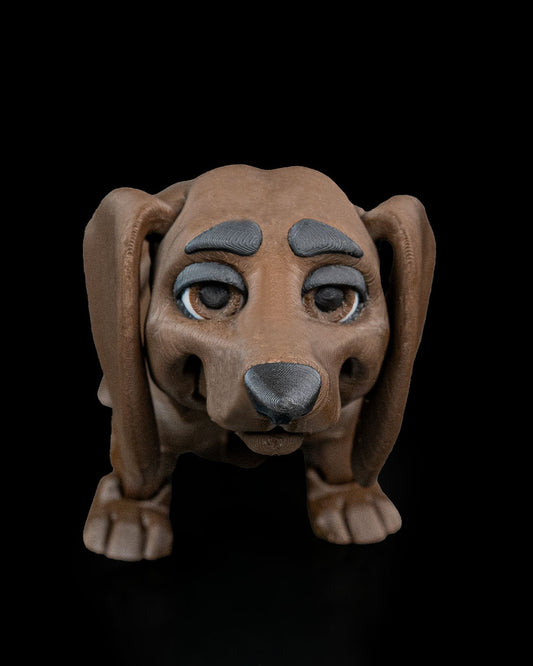 Fidget Winston the Dachshund – jucarie antistres articulata, printata 3D